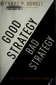Good Strategy Bad Strategy